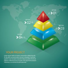 PYRAMID BUSINESS VECTOR