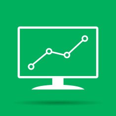 Computer monitors with different graphs N3