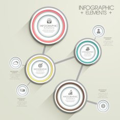 modern infographic template design N5