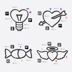 Valentine's Day infographic N25
