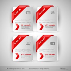 Business infographics template for web design N24