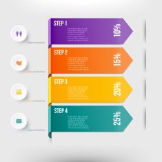 Modern infographics element N16