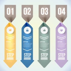 Modern infographics element N24