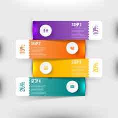Modern infographics element N33