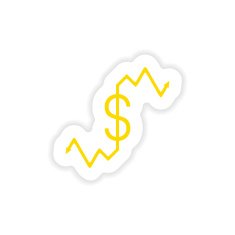 icon sticker realistic design on paper graphic N2