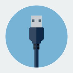 Usb plug icon