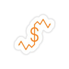 icon sticker realistic design on paper graphic N3
