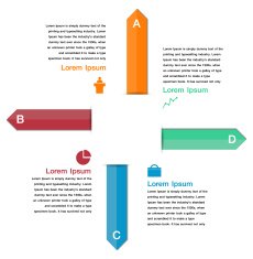 Infographics template Fully editable vector