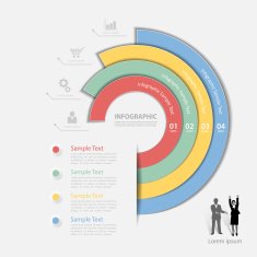 Design clean template 4 steps for business design reports step N2