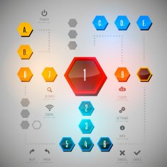 Shining Hexagon