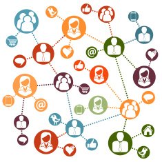 Social network concept N9