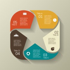 Modern vector template for your business project N107