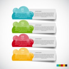 Infographic Templates for Business Vector Illustration N626