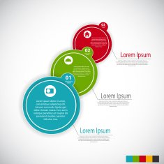 Infographic Templates for Business Vector Illustration N638