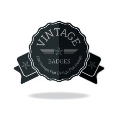 Set of retro vintage badges and labels N31