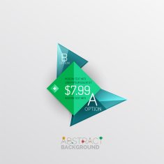 Geometric abstract shape infographic layouts N25