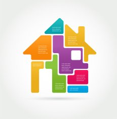 Home - infographics and icon set N4