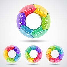 Modern vector template for your business project N114