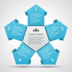 Modern vector template for your business project N115