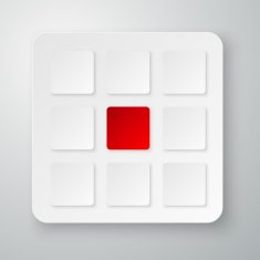 Vector illustration infographics with squares