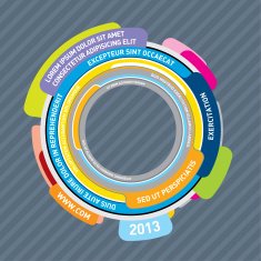 Cirlce style Infographics
