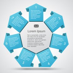 Modern vector template for your business project N117