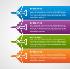 Airlines travel infographics N2