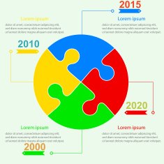 Infographics report templates