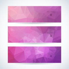Pink vector template N5