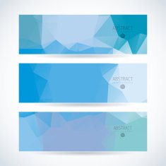 Blue vector template N5