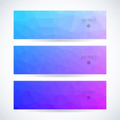 Blue vector template N10