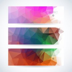 Blue vector template N25
