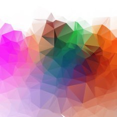 Blue vector template N39