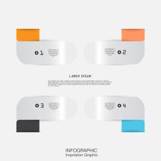 infographic - abstract Design Minimal style template business banners education template N87