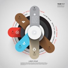 infographic - abstract Design Minimal style template business banners education template N90