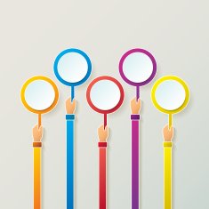Abstract vector maintenance infographic template in 3D style
