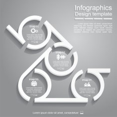 Infographic design template Vector illustration N22