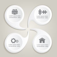 Infographic design template Vector illustration N23