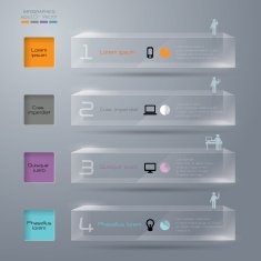 Infographics vector design template N170