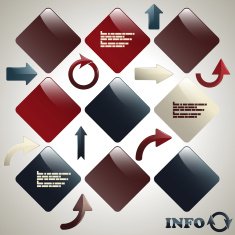 vector infographic template N5