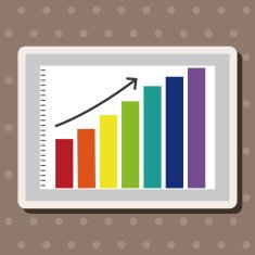 Financial charts theme elements N21