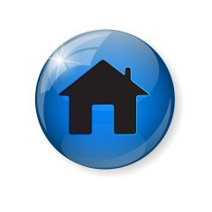 Home Glossy Icon Vector Illustration N3