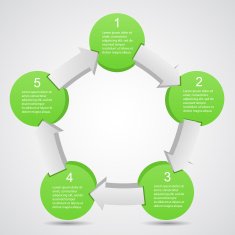 Modern vector template for your business project N123