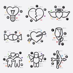 Valentine's Day infographic N26