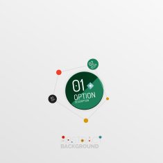 Geometric abstract shape infographic layouts N46