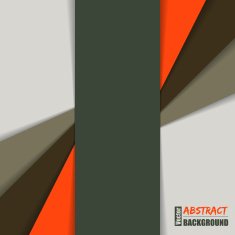 Abstract brochure with shadow stripes