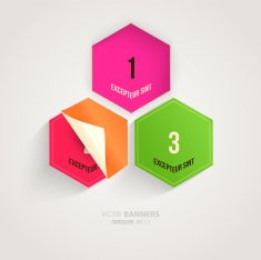 Abstract infographics design N27