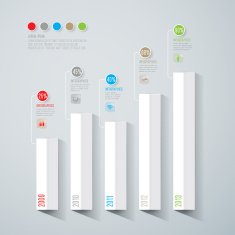 Infographics vector design template N174