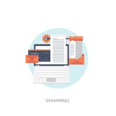 Vector illustration Flat computing background Programming coding Web development and N13