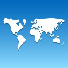 Map icon great for any use Vector EPS10 N5